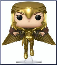 Wonder Woman (Golden Armor Flying) from Wonder Woman - WW84 Pop! manufactured by Funko [Loose]