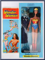 Lynda Carter as Wonder Woman (with Outfit) from Wonder Woman - Basic Series manufactured by Mego [Front]
