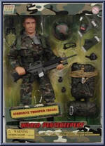 Airborne Trooper from World Peacekeepers - 12" Scale manufactured by M&C Toy Centre [Front]