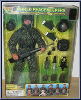 Desert Night Infantry from World Peacekeepers - 12" Scale manufactured by M&C Toy Centre [Front]