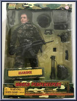 Marine from World Peacekeepers - 12" Scale manufactured by M&C Toy Centre [Front]