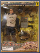 Police from World Peacekeepers - 12" Scale manufactured by M&C Toy Centre [Front]