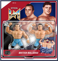 British Bulldogs from Wrestling Megastars - 2-Packs manufactured by Chella Toys [Front]