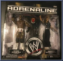 King Booker / Queen Sharmell from WWE Adrenaline - Series 26 manufactured by Jakks Pacific [Front]