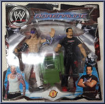 Jeff Hardy / Tommy Dreamer from WWE Adrenaline - Series  1 manufactured by Jakks Pacific [Front]