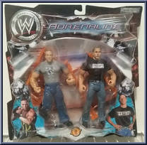Rob Van Dam / Shawn Michaels from WWE Adrenaline - Series  1 manufactured by Jakks Pacific [Front]