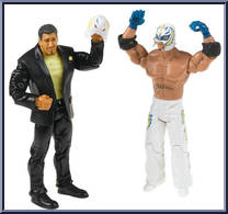 Rey Mysterio / Eddie Guerrero from WWE Adrenaline - Series 15 manufactured by Jakks Pacific [Loose]