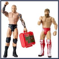 Daniel Bryan vs. Randy Orton from WWE Battle Packs - Series 27 manufactured by Mattel [Loose]