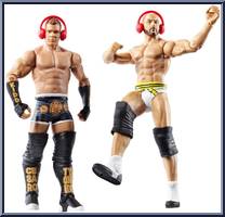 Tyson Kidd & Cesaro from WWE Battle Packs - Series 39 manufactured by Mattel [Loose]