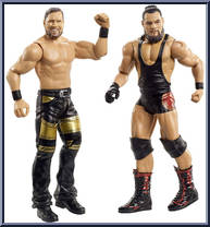 Miztourage from WWE Battle Packs - Series 56 manufactured by Mattel [Loose]