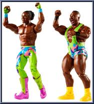 Xavier Woods / Big E from WWE Battle Packs - Series 51 manufactured by Mattel [Loose]