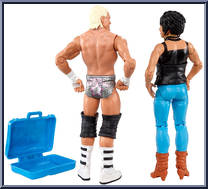 Dolph Ziggler & Vickie Guerrero from WWE Battle Packs - Series 22 manufactured by Mattel [Loose]