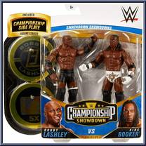 Bobby Lashley vs King Booker from WWE Championship Showdown - Series  2 manufactured by Mattel [Front]