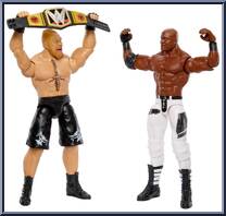 Brock Lesnar vs Bobby Lashley Action Figure