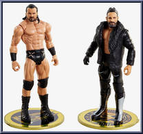 Drew McIntyre vs Seth Rollins from WWE Championship Showdown - Series  4 manufactured by Mattel [Loose]