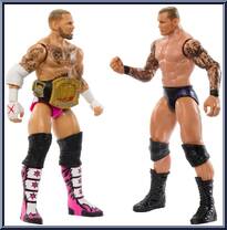 Randy Orton vs CM Punk from WWE Championship Showdown - Series 19 manufactured by Mattel [Loose]