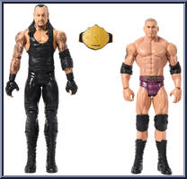 Undertaker vs Batista from WWE Championship Showdown - Series 13 manufactured by Mattel [Loose]