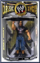 Bret "Hit Man" Hart from WWE Classic Superstars - Series 28 manufactured by Jakks Pacific [Front]