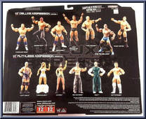 Triple H / John Cena / Edge from WWE Deluxe Aggression - 3-Packs - Series 1 manufactured by Jakks Pacific [Back]