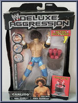 Carlito from WWE Deluxe Aggression - Series  7 manufactured by Jakks Pacific [Front]