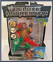 Rey Mysterio from WWE Deluxe Aggression - Best Of 2006 manufactured by Jakks Pacific [Front]