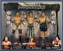 Triple H / Shawn Michaels / Big Show from WWE Deluxe Aggression - 3-Packs - Series 2 manufactured by Jakks Pacific [Front]