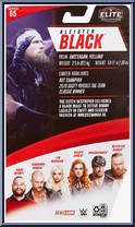 Aleister Black from WWE Elite Collection - Series  85 manufactured by Mattel [Back]