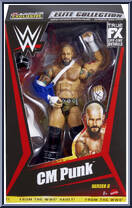 CM Punk from WWE Elite Collection - From the WWE Vault - Series 3 manufactured by Mattel [Front]
