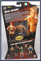 Chris Jericho (Purple Gear) from WWE Elite Collection - Series   4 manufactured by Mattel [Back]
