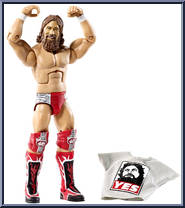 Daniel Bryan from WWE Elite Collection - Series  38 manufactured by Mattel [Loose]