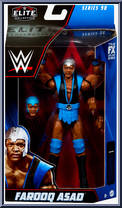 Farooq Asad from WWE Elite Collection - Series  98 manufactured by Mattel [Front]