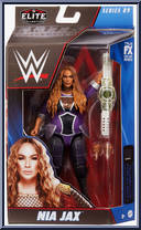 Nia Jax (Purple) (Chase) from WWE Elite Collection - Series  89 manufactured by Mattel [Front]