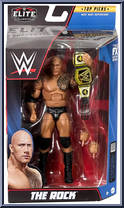 Rock from WWE Elite Collection - Top Picks - 2023 manufactured by Mattel [Front]