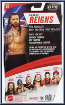 Roman Reigns from WWE Elite Collection - Series  88 manufactured by Mattel [Back]