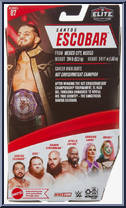 Santos Escobar from WWE Elite Collection - Series  87 manufactured by Mattel [Back]