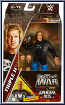 Triple H from WWE Elite Collection - Monday Night War - Greatest Hits 1 manufactured by Mattel [Front]