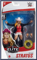 Trish Stratus (White Hat) (Chase) from WWE Elite Collection - Series  88 manufactured by Mattel [Front]