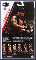 Undertaker from WWE Elite Collection - Series  55 manufactured by Mattel [Back]