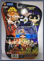 Shawn Michaels from WWE Flex 'Ems - Series 12 manufactured by Jakks Pacific [Back]