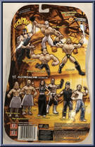 Shawn Michaels from WWE Flex 'Ems - Series 14 manufactured by Jakks Pacific [Back]
