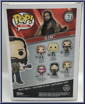 Elias from WWE - Pop! Vinyl Figures manufactured by Funko [Back]