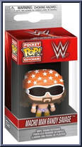 Macho Man Randy Savage from WWE - Pop! Keychains manufactured by Funko [Front]