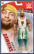 Angelo Dawkins from WWE - Series 108 manufactured by Mattel [Front]