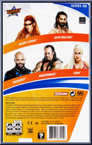 Lana (Red Outfit) from WWE - Series 109 manufactured by Mattel [Back]