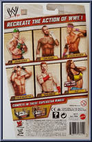 John Cena from WWE - Series  24 manufactured by Mattel [Back]