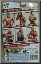 Kofi Kingston from WWE - Series  27 manufactured by Mattel [Back]