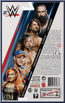 AJ Styles from WWE - Series  82 manufactured by Mattel [Back]