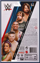 Miz from WWE - Series  87 manufactured by Mattel [Back]