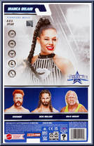Bianca Belair from WWE - Wrestlemania 38 manufactured by Mattel [Back]
