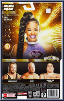 Bianca Belair from WWE - Wrestlemania 39 manufactured by Mattel [Back]